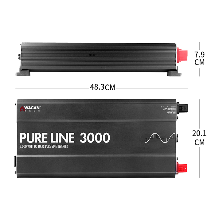 WAGAN 電源轉換器Pure Line 3000W 12V (3810)_WAGAN_產品介紹| 麻新