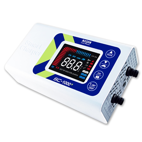 (圖)SC-1000+ 智慧型 鉛酸/鋰鐵電池 雙模充電器