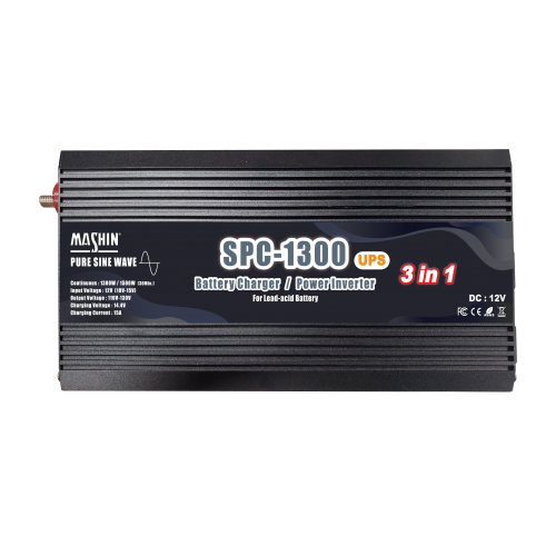 (圖)SPC-1300 12V鉛酸充電+電源轉換器一體機